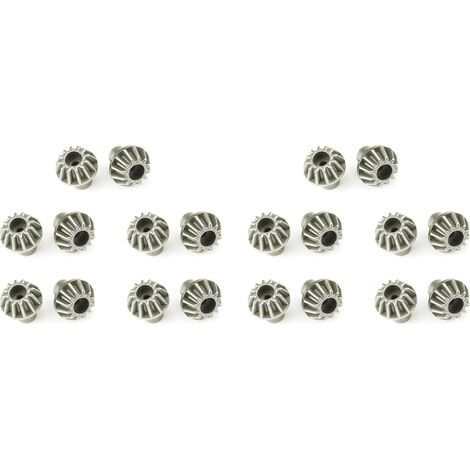 20 Pièces Séries Métal 12 T Accessoires de Mise à Niveau de Vitesse pour 144001 124019 124018 12428 12423 Pièces de Rechange de Voiture TéléCommandée (1/5)