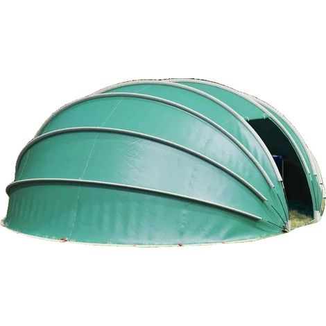 Poolabdeckung, 185T Polyester Material, 538 cm Länge, 440 cm Breite, 204 cm Höhe, 20 kg Gewicht (1/5)