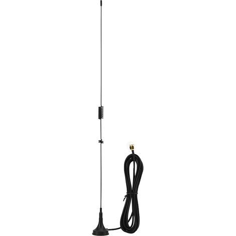 UT 106UV SMA Male Dual Frequency UHF+VHF Magnetic Radio Antenna for Car (1/5)