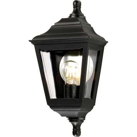 Applique esterna classica nera E27 60W Kerry Elstead IP44 (1/5)