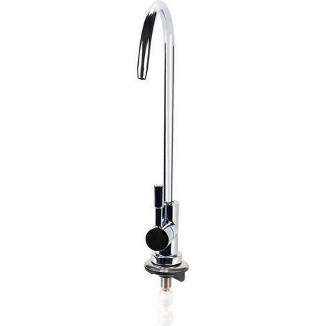 Ej.Life Robinet Monocommande RO, Filtres sous éviers Filtres à eau et adoucisseurs Purificateur d'osmose Inverse Filtration Filtre Filtre à Eau Potable Robinet Filtre à Col de Cygne pour Eau Potable (1/5)