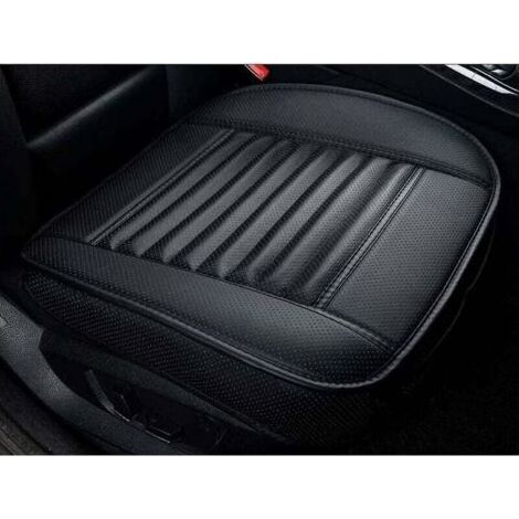 Housse de siège auto universelle – Tissus PU haut de gamme – Charbon de bambou activé – Antidérapante avec fond en caoutchouc – Compatible 95% voitures (1/5)