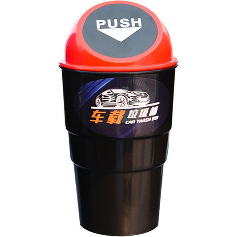 Set da 10 pezzi per auto: contenitore per rifiuti, organizer per oggetti vari, scatola portaoggetti per interni, accessori per casa e ufficio, AutomotiveRed.