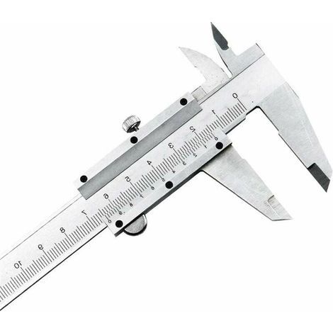 Calibrador profesional de acero inoxidable de 150 mm, micrómetro digital de precisión de acero inoxidable, herramienta vernier. (1/5)