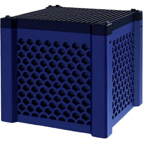 Cube de purification d'eau à charbon actif multi-mailles pour aquarium Yellow Croaker (1/5)