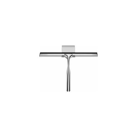 Raclette de douche inox 26 cm avec support mural sans perçage, vitres, voiture –