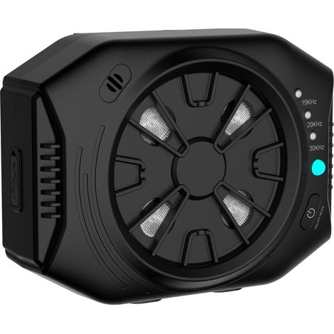 Dispositif anti-aboiements, appareil de contrôle des aboiements de chien à 3 modes, répulsif ultrasonique rechargeable contre les aboiements de chien (1/5)