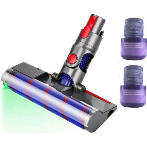 Ersatzteile für Dyson V11 und V15 Staubsauger: Elektrische Bodenbürste + Saugaufsatz