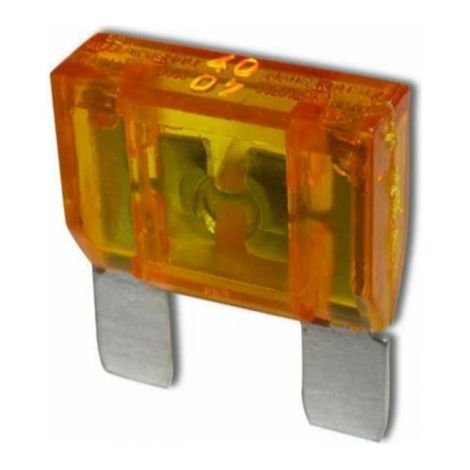 FUSIBILE AMA DI RICAMBIO 40 AMP ARANCIONE MAXIFUSIBILE (35399) (1/2)