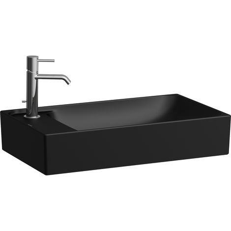 LAUFEN Meda Waschtisch-Schale, 600x350mm, 1 Hahnloch links, ohne (1/2)