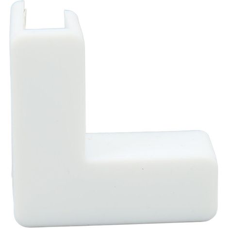 20 Protections d'angle en L pour meubles, sécurité enfant, coins de table renforcés, blanc - lot de 20 pièces (1/5)