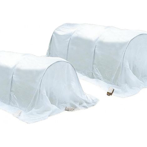 Toile de Protection Contre le Gel pour Plantes 2x5m - Toile Antigel pour Plantes Protection Hivernale Jardin - Protection contre les Oiseaux et Insectes pour Légumes et Fleurs (1/5)