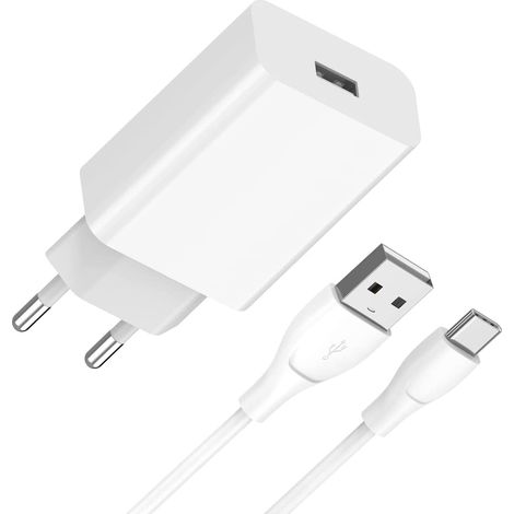 Alimentatore Caricatore USB Caricabatteria Cavo USB Tipo C 2.4A FO-S643T (1/5)
