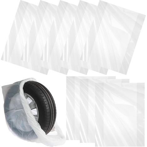 8-Piece Car Tire Cover Set - Dust and Snow Protection (1/5)