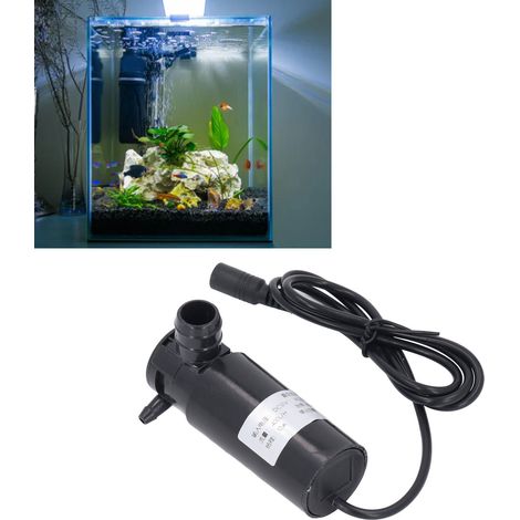 12-V-Gleichstrom-Miniatur-Tauchpumpe für Wasserbohrungen, Wasserversorgungspumpengestänge, 12-V-Gleichstrom-Hochdruck-Miniatur-Wassersauggerät (1/5)
