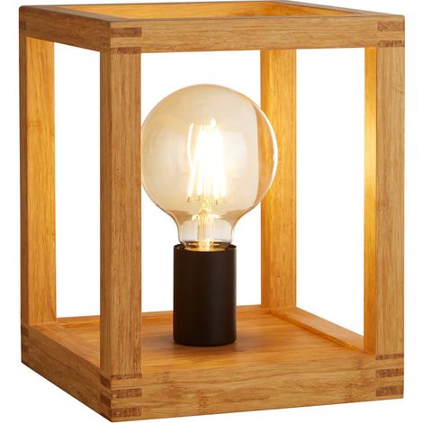 Lampe Square 1x10W E27   Noir (1/3)