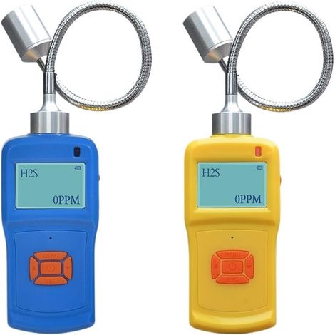Détecteur de gaz Multi-gaz Détecteur de gaz Portable à sonde Flexible avec Tuyau (1/5)