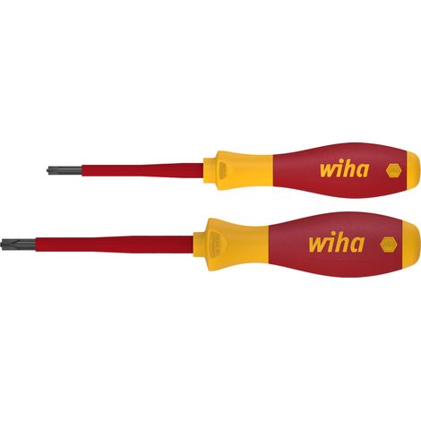 Wiha Set di giravite SoftFinish® electric Positivo-negativo/Phillips, 2 pz. (32281)