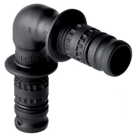 Coude 90° Mepla PVDF à sertir FF - 50mm - Geberit (1/2)