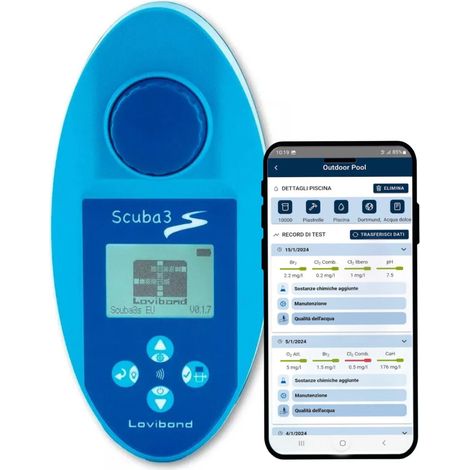 Lovibond Fotometro Scuba 3S app mobile per piscina Default Title (1/8)
