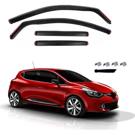 Комплект от 4бр. ветробрани за Renault Clio 4 Хечбек 5 врати 2012-2019