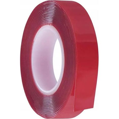 Cinta acrílica de doble cara de 18 mm / 3 m F6080 emos 1 unidad. (1/3)