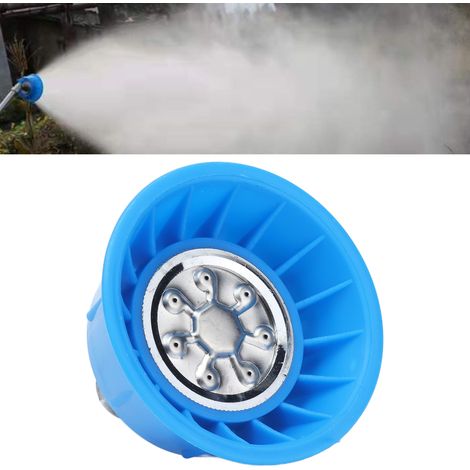 Pulvérisateur motorisé haute pression à sept trous, tête droite, filetage interne G1/4, résistant au vent, pour pesticides et pulvérisation électrique dans le jardin et l'aménagement paysager. (1/5)