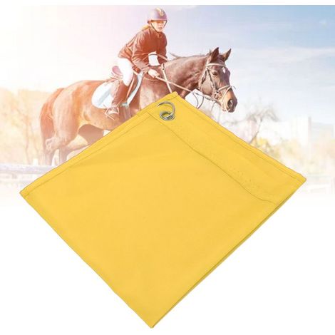 Ensemble de 2 Drapeaux d'Équitation pour Formation et Loisirs en Plein Air - Nylon Jaune AUTRES (1/5)