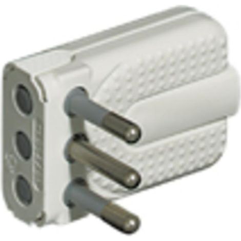 bticino S2465TA adaptador de enchufe eléctrico Blanco