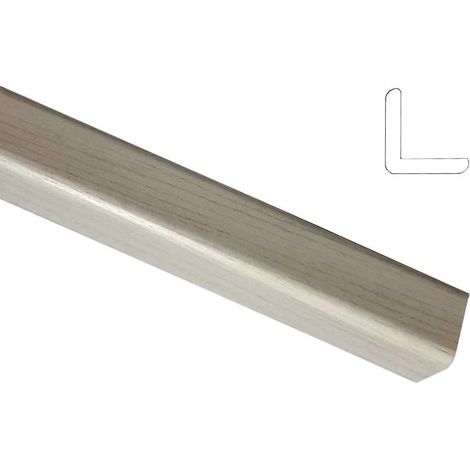 10PZ PARASPIGOLO POLYSTIRENE LISCIO CM 3X3 H.290 BIANCO VENATO
