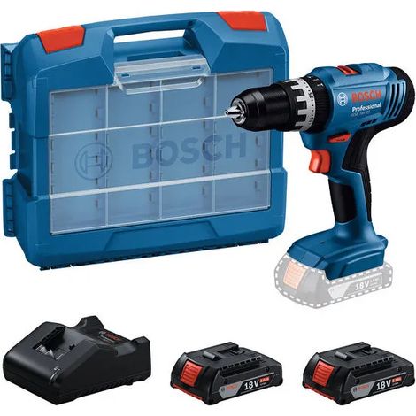 Taladro percutor Bosch GSB 18V-25 azul 18 voltios (1/2)