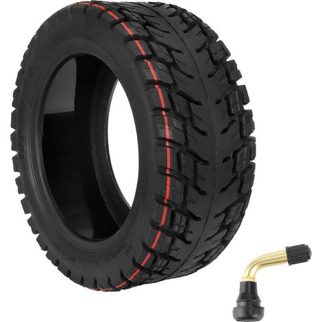 Pneu gonflable auto-réparateur tout-terrain Ulip90/55-7 avec valve droite, accessoires pour pneus de trottinette électrique