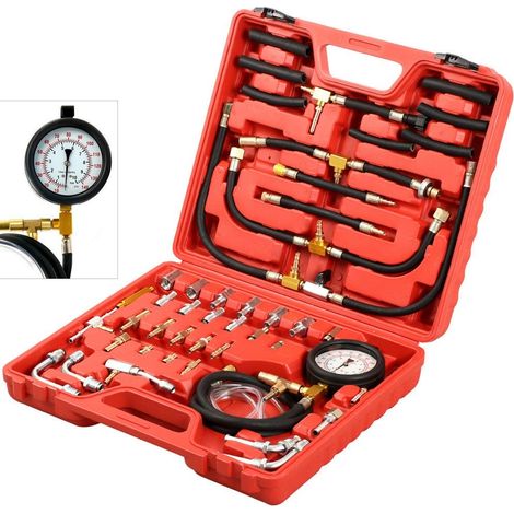 CONJUNTO PARA MEDIR COMPRESION DE COMBUSTIBLE GASOLINA Y DIESEL (1/5)