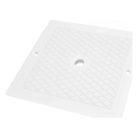 Couvercle de skimmer carré de 25,5 cm, couvercle de skimmer carré efficace et facile à installer pour piscines et spas, haute fiabilité (1/5)