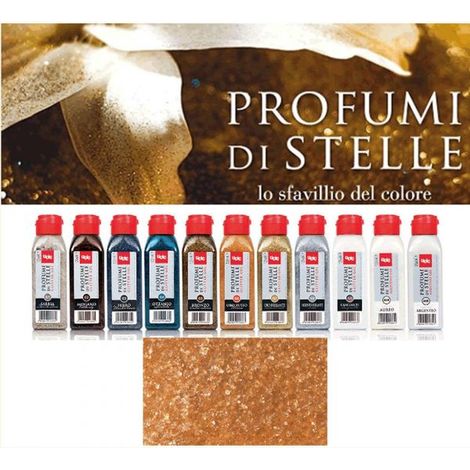PROFUMI DI STELLE UCIC GLITTER GEL G6 ORO RUSSO ML.125 fragranza mirra