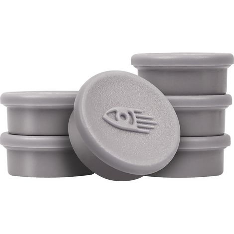 Imanes para pizarra blanca - 20 mm - 10 unidades - Color topo