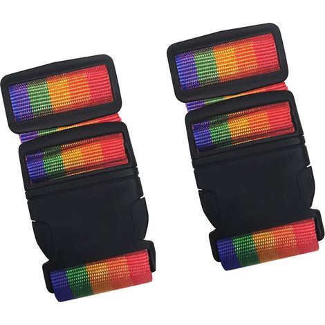Sangle de bagage réglable pour attacher solidement les bagages pendant les voyages  un accessoire réutilisable pour les transports quotidiens.-AquaForge (1/4)