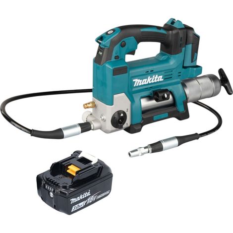 Ingrassatore a batteria Makita DGP 180 F1 18 V 690 bar + 1x batteria ricaricabile 3.0 Ah - senza caricabatterie (1/5)
