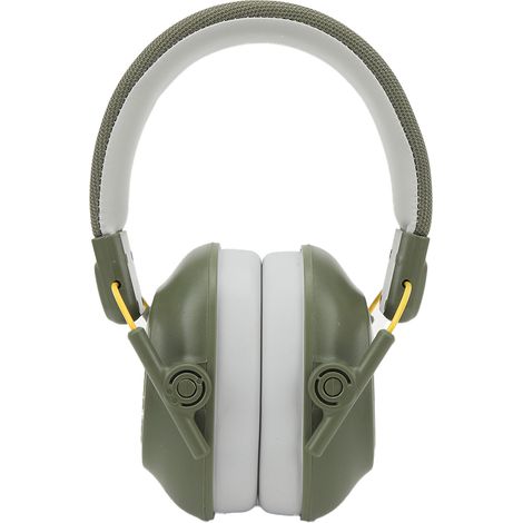 Casque antibruit pour enfants, protection auditive, vert