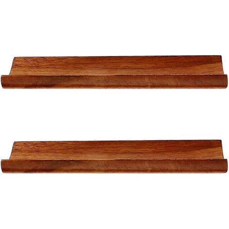 Lot de 2 assiettes à dessert résistantes à l'usure, plateau de service pour sushis.-18.00X6.00X1.50CM (1/4)