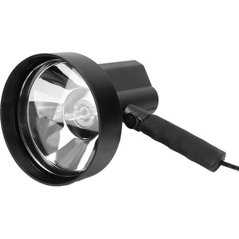 Lampe au xénon HID portable d'extérieur, adaptée au camping, à la chasse, à la pêche et à d'autres scénarios, 12-24V 55W, indice de protection IP5, 65 pouces. (1/5)