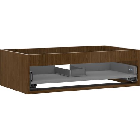 Mexen Box-A Korpus Waschtischschrank 80 cm, 1 Schublade, Walnuss - 91AX0-0800-235-1-86 (1/4)