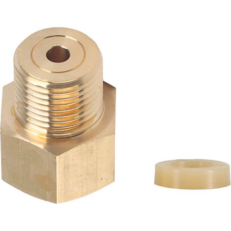 Adaptateur CO2 - Réservoir Cylindre W21.8 vers CGA320 - Pour Régulateur Aquarium - 1 Pièce