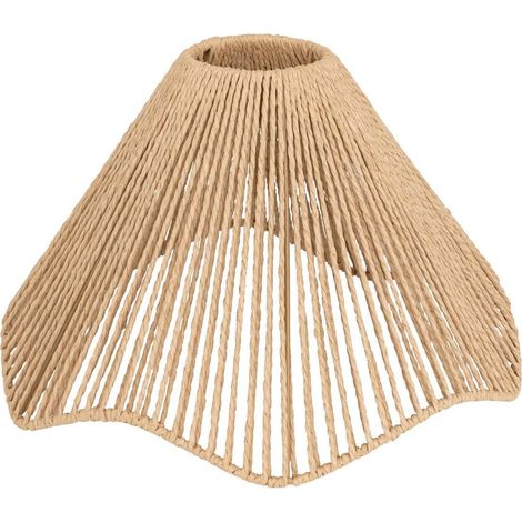 Abat-Jour Suspension Corde "Vito" 37cm Naturel