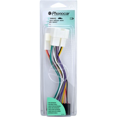 PHONOCAR - Faisceau autoradio + haut-parleurs Dacia - 925882 - Ce produit de marque PHONOCAR est neuf. (1/2)