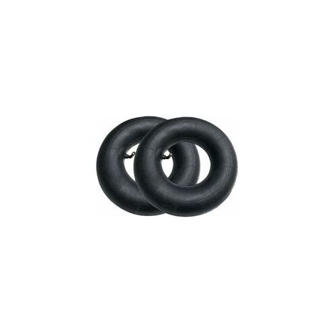 2pcs Pneu de Chambre à Air SéRies 4.10/3.50-4 Pouces pour Diable, Chariot, Chariot Manuel, Chariot de Jardin, Tondeuse à Gazon, Tube de Remplacement 4.10-4