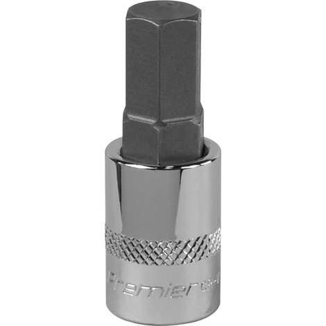Sealey SBH014 Premier Hex Socket Bit 3/8"Sq Drive 11mm