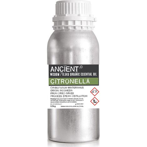 Huile Essentielle Bio Citronnelle 0,5kg- Vendu par 1