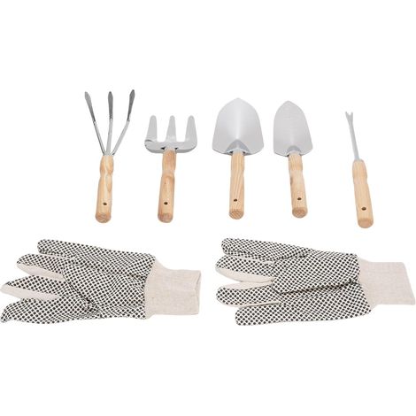 Stainless Steel Garden Tools Set with Ergonomic Handles (1/5)