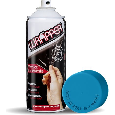 Wrapper, pellicola spray rimovibile, 400 ml - Blu Napoli - Ral C31